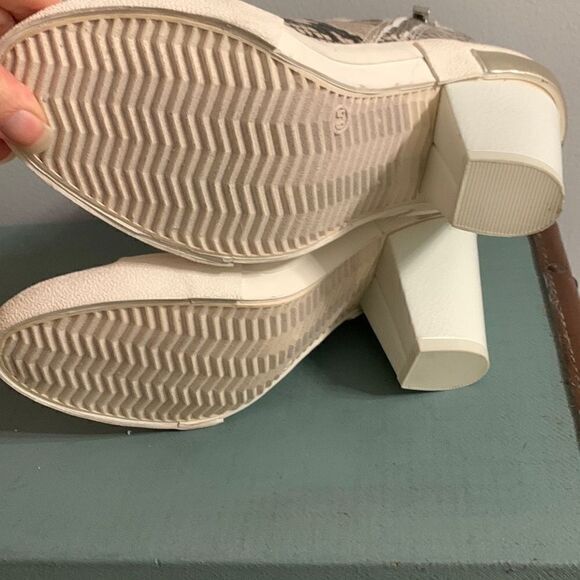 Vintage Havana Remiee 2 boots Studded Snakeskin Embossed Leather Bootie 6.5 - Picture 4 of 8